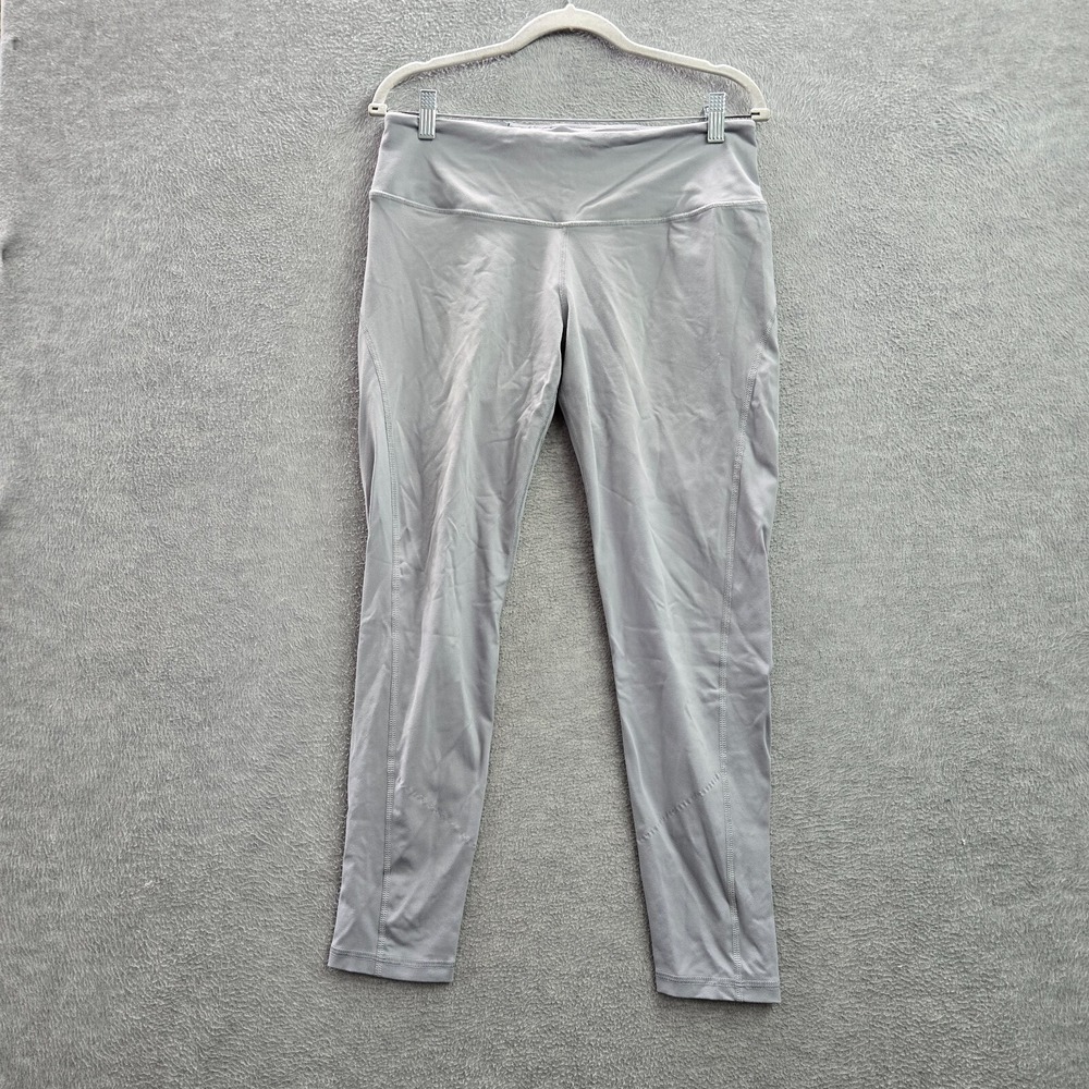 Victoria's Secret Women Activewear Pants Large Gray Knockout Leggings 26" Inseam